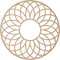 Ekena Millwork Cannes Wood Fretwork Pierced Ceiling Medallion, Alder, 28"OD x 9 5/8"ID x 1/4"T CMWP28X28X0250CNAL - alternate 2